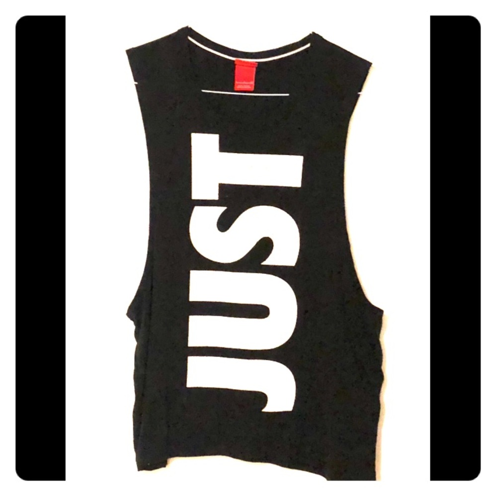 Nike Just Do It Sleeveless Muscle Tee - Small